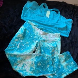 Old Navy Active outfit. Capri bottoms & tank top